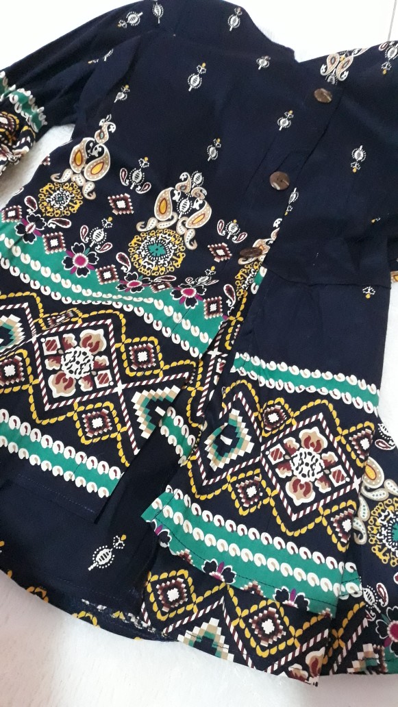 Batik Wanita - Atasan Blouse Batik Fashion Wanita 184 Size Xl