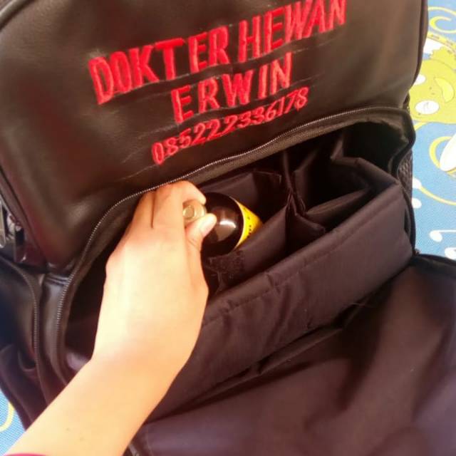Tas obat dokter medis ransel anti air