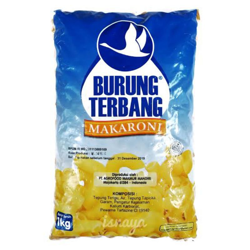 

Makaroni Burung Terbang NGEMBANG MEKAR 1kg