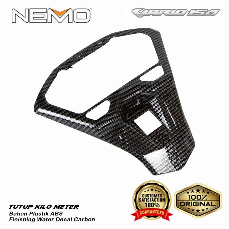 Cover kilometer/ Tutup Speedometer Vario 150 /125 New Carbon NEMO