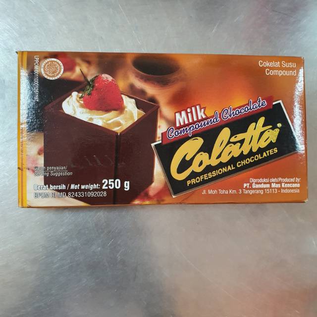 

Colatta Milk Compound Chocolate 250gr