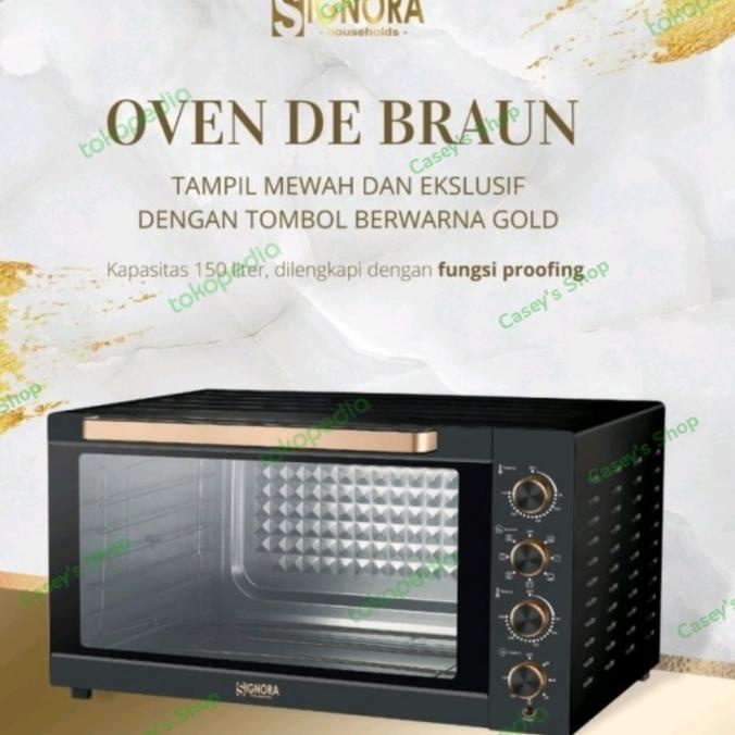 SIGNORA OVEN DE BRAUN 150 LITER