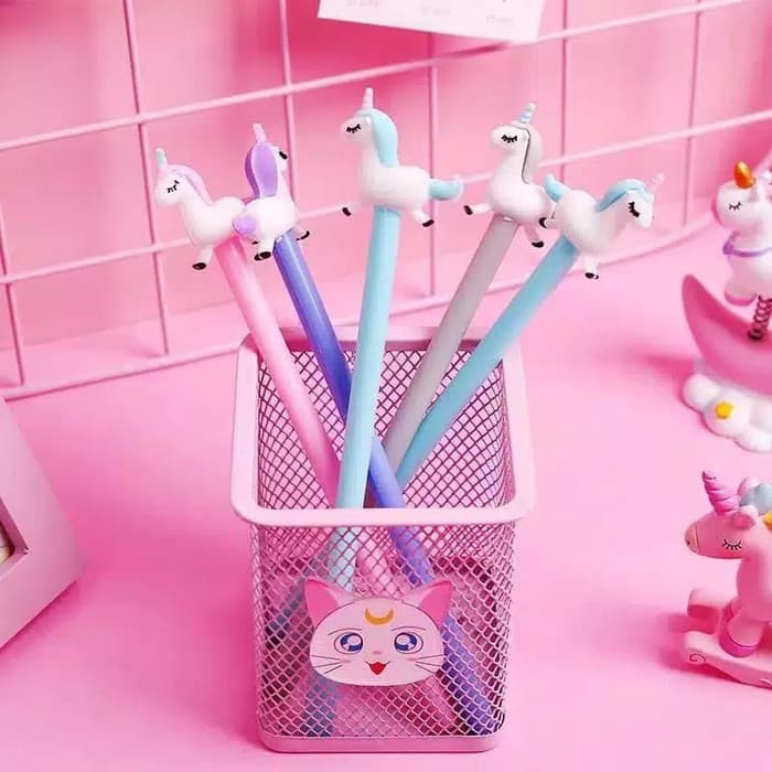 

P03U Pulpen Karakter kuda Unicorn pena unicorn pulpen lucu stationary