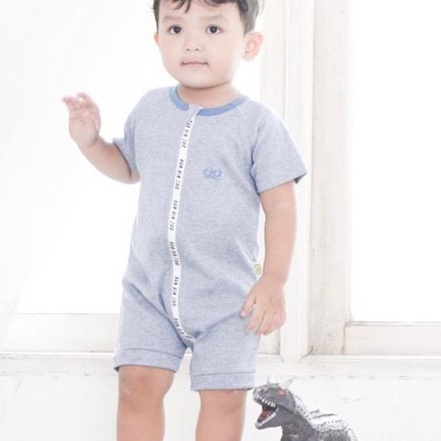 Bonbinzoo Granit Romper with Zipper Jumper Bayi 0-12 Bulan