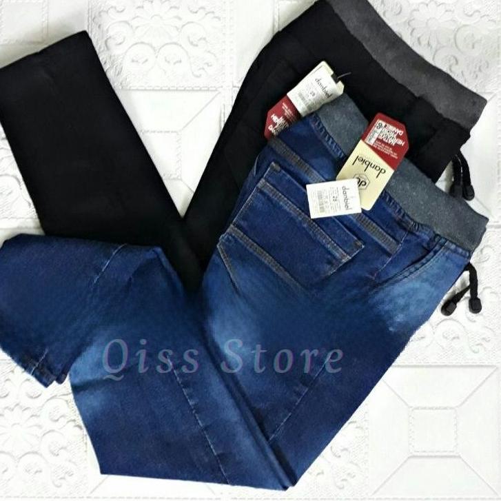 (SPECIAL PRICE) CELANA JEANS PANJANG PRIA SLIMFIT PINGGANG KARET | CELANA JEANS PRIA PINGGANG KARET/