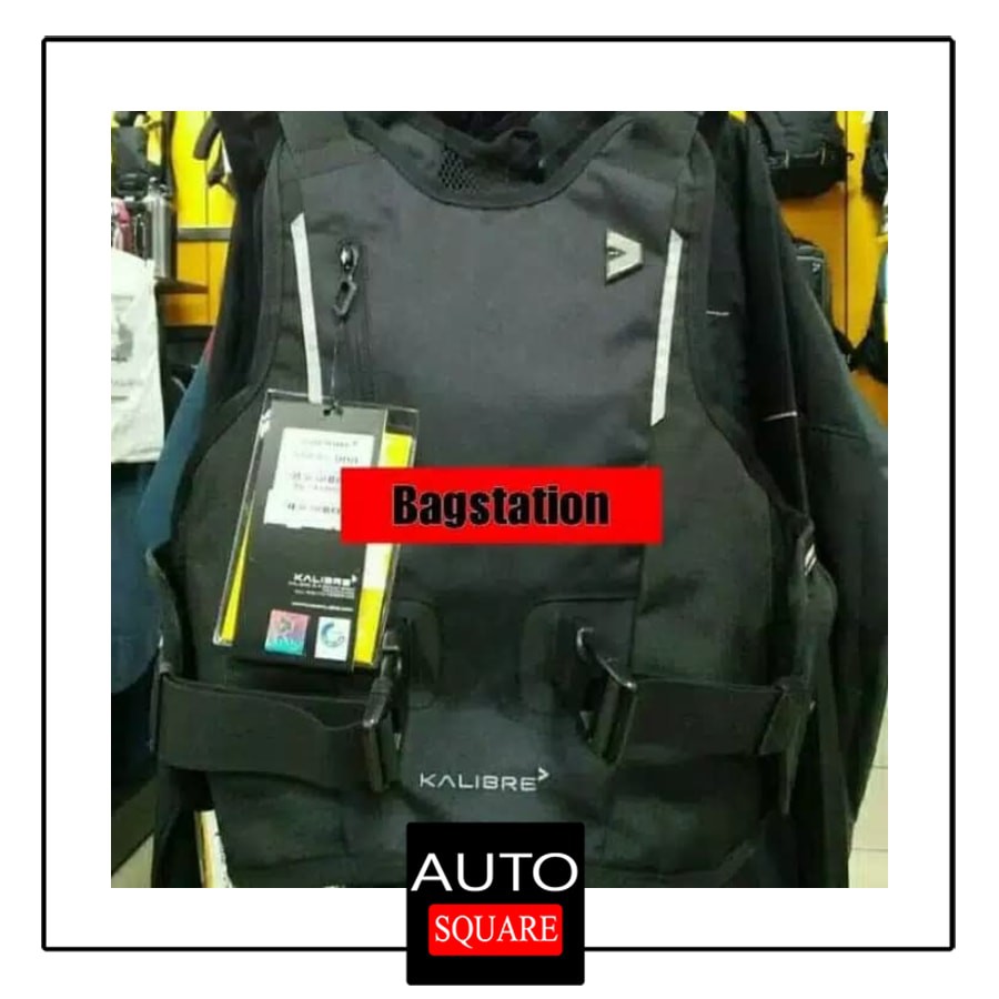 (NEW) KALIBRE HYPER DRIVER 03 ORIGINAL JAKET ROMPI MOTOR HYPERDRIVER 03 ORI - Hitam
