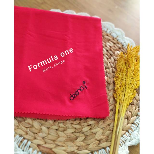 HIJAB DEENAY LIZA FORMULA ONE/MERAH