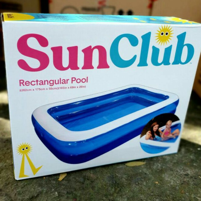 (3METER) KOLAM RENANG SUNCLUB RECTANGLE POOL