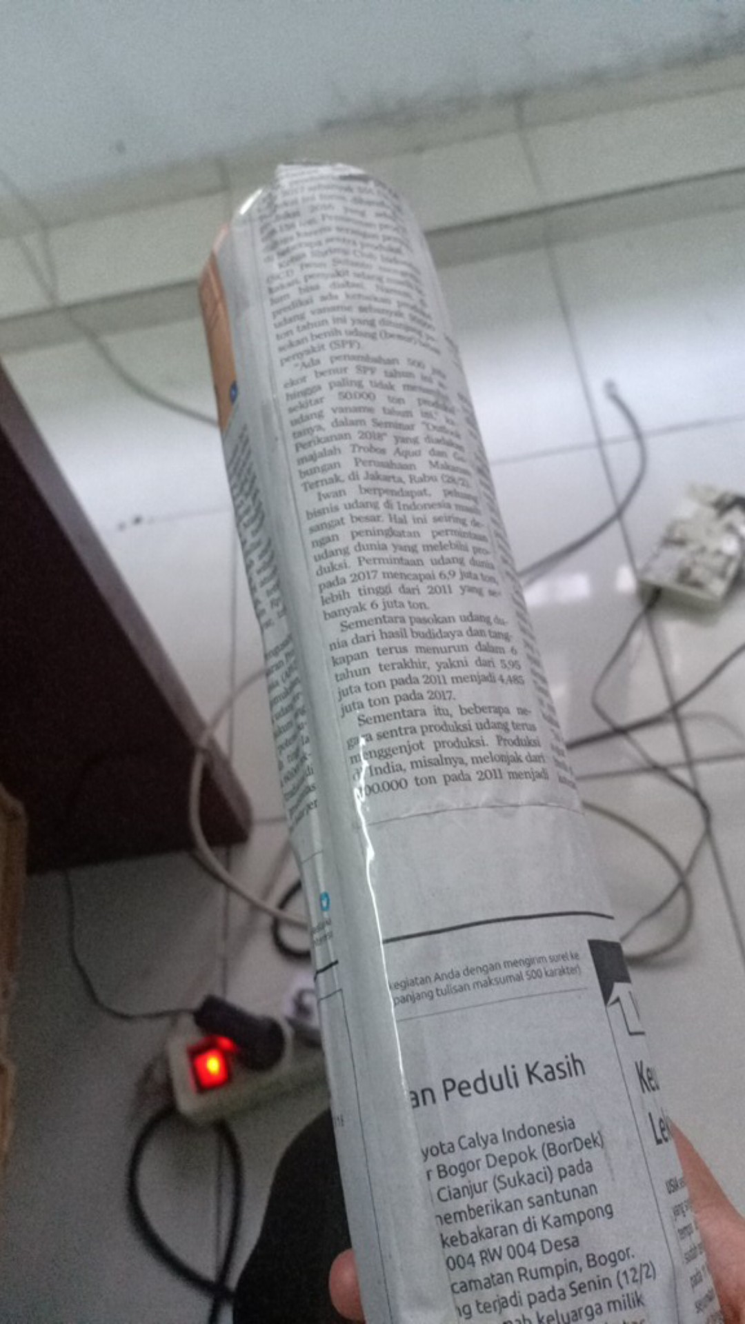 Payung Lipat 3 10jari Jumbo Polos Bahan Kain Sutra