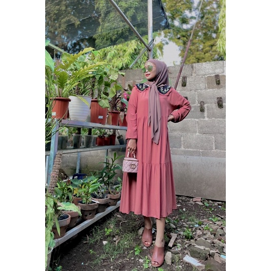 MIDI RAYON TWILL / MIDI DRESS AMANDA / MIDI DRESS RAYON