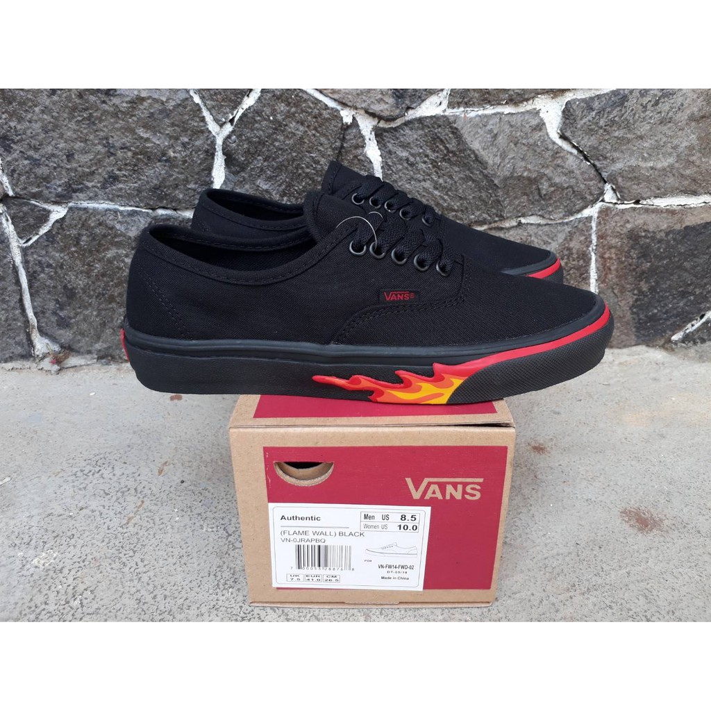 flame wall vans