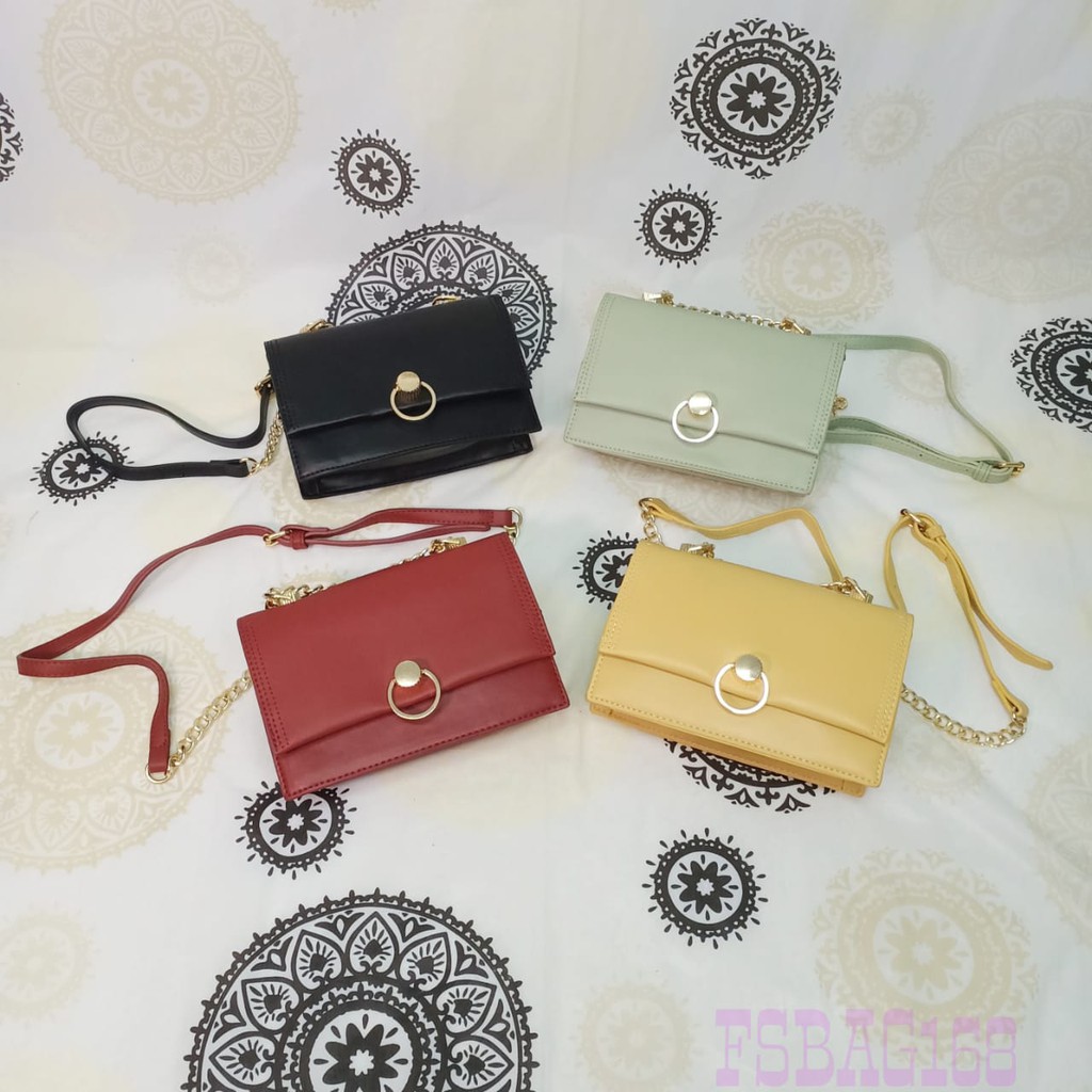[ READY ] Tas Selempang Wanita Slingbag wanita Tas wanita Terbaru/Bag Import/Tas Kerja Wanita Tas wanita kekinian Tas import Wanita Sling bag wanita Crossbody Bag Shoulder bag wanita COD Tas wanita murah