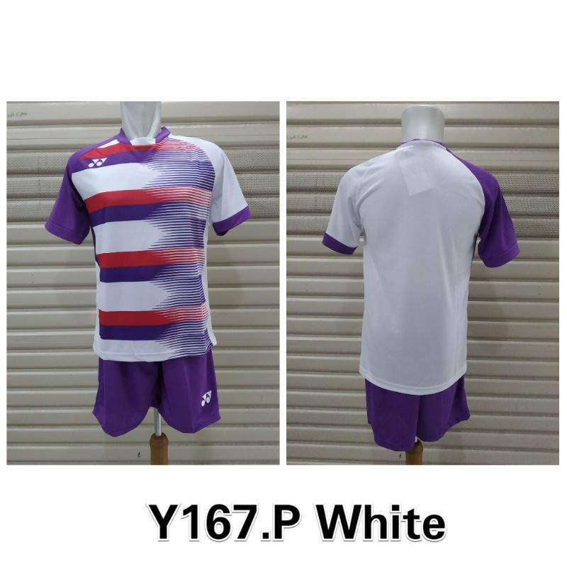 Setelan Jersey Badminton / Bulutangkis Y167 Polos Dewasa / Kaos Celana Badminton / Setelan Olahraga Dewasa / Sport Collection Jakarta