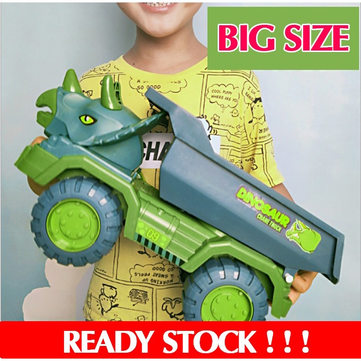 Dinosaur Engineering Vehicle Mainan Mobil Dino Anak-Anak Kontruksi