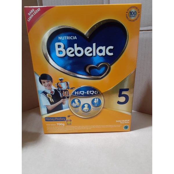 bebelac 5 madu 700 gram/exp 2023/usia pra sekolah/usia 6-12 tahun