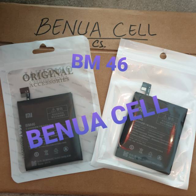 BATRE BATERAI BATRAI XIAOMI REDMI NOTE 3 BM46 OEM