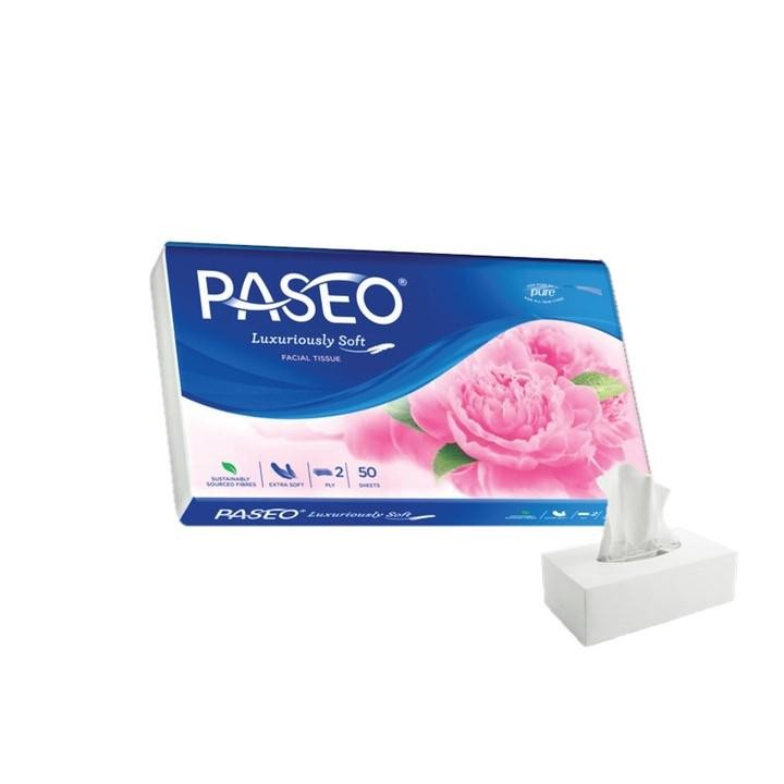 PASEO Luxuriously Soft Facial Tissue 50's