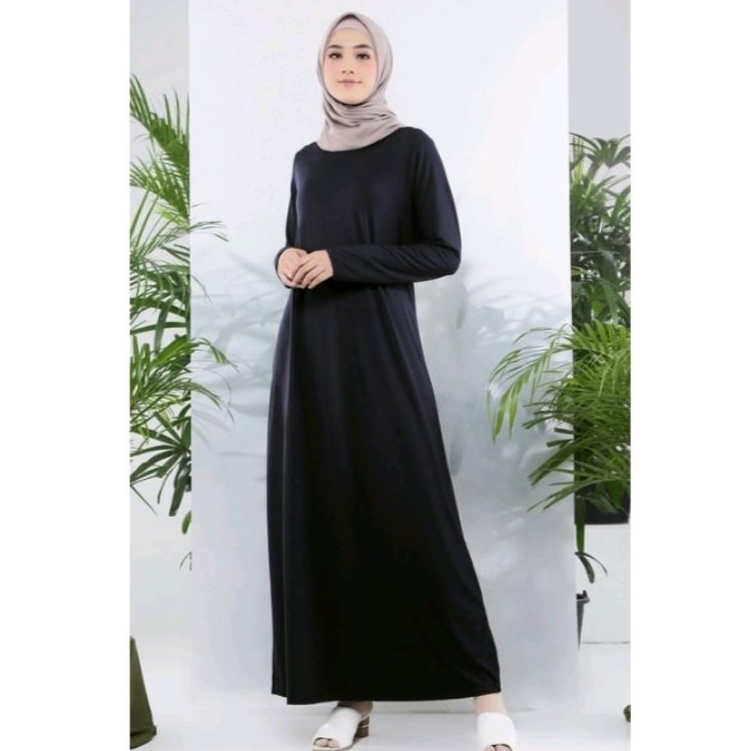 TERMURAH  BAJU LEBARAN REAL PICT  INNER DALEMAN BAJU LENGAN PANJANG MANSET KAFTAN WARNA HITAM DAN PU