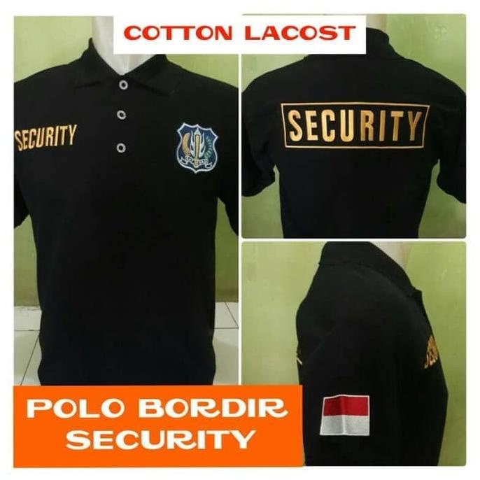 KAOS POLO SATPAM - KAOS POLO SECURITY - KAOS KERAH SECURITY PRAKTIS
