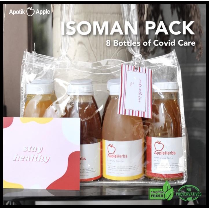 

DISKON TERBATAS !!! ISOMAN PACK BY APPLEHERBS (8 BOTOL) TERLARIS