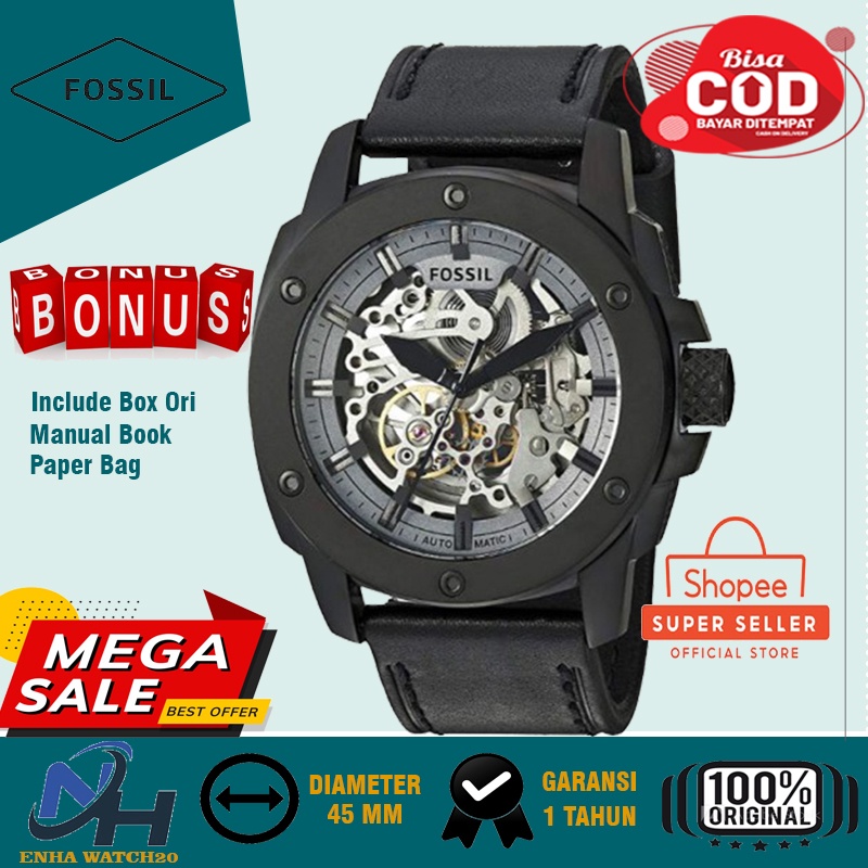 Jam Tangan Pria Anti Air Analog ME 3134 / ME3134 Original Terbaru Kekinian Jam Cowok Cewek Keren Gau