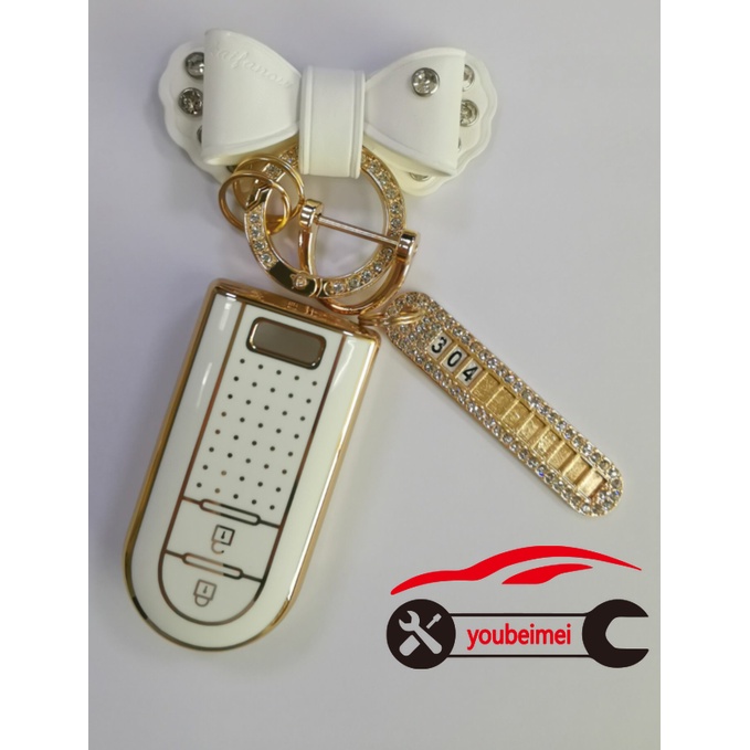1 Pc Casing Kunci Mobil Toyota Bahan TPU Shockproof