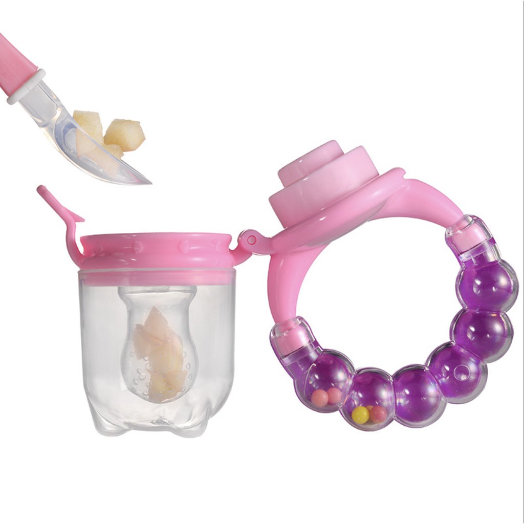 Empeng Dot Buah Anak Bayi Baby Fruit Feeder Rattle Teether Kompeng Pacifier Gigitan Bayi/C 30-38-39