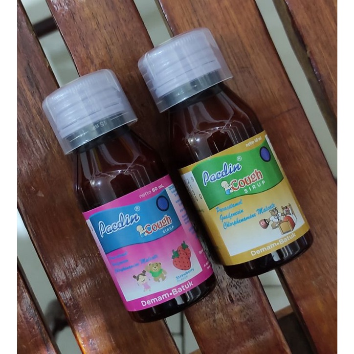 Pacdin Cough Sirup 60 ML / Meredakan Demam / Batuk Berdahak / Flu