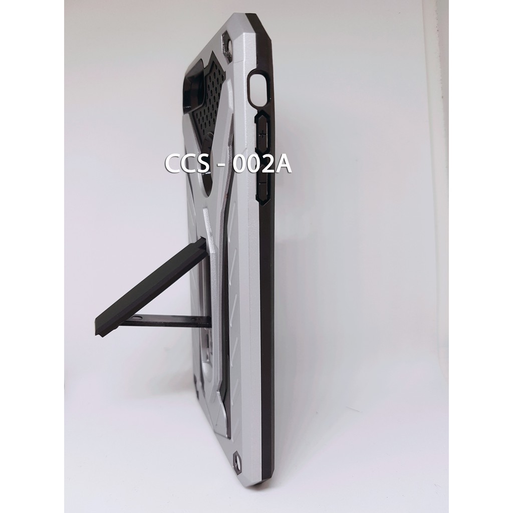 CASING IPHONE 7 &amp; 7 PLUS (CCS - 002) Black and Silver