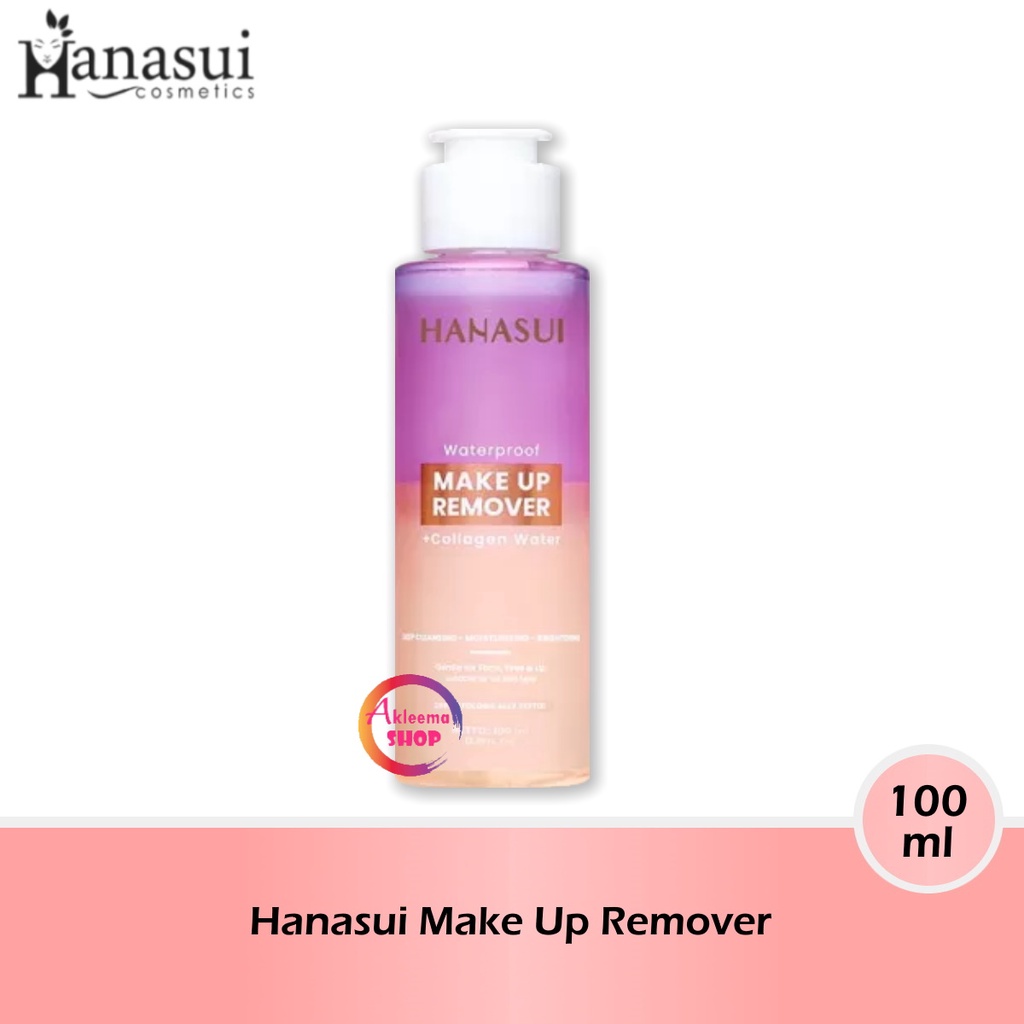 Hanasui Waterproof Make Up Remover + Collagen Water 100ml