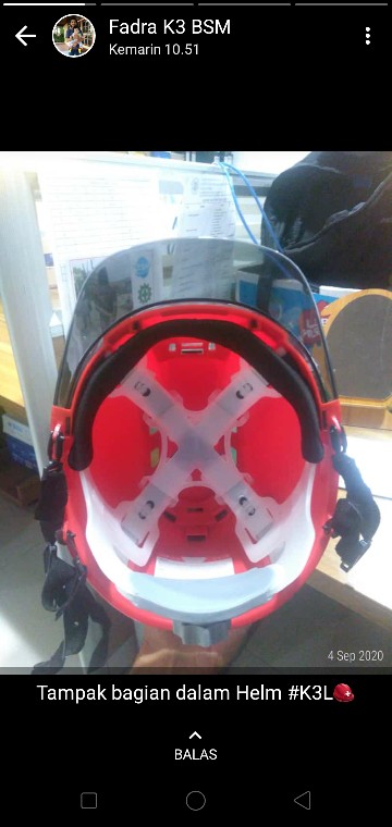 Helm Safety Leopard Abs 0295 Helm Proyek Original