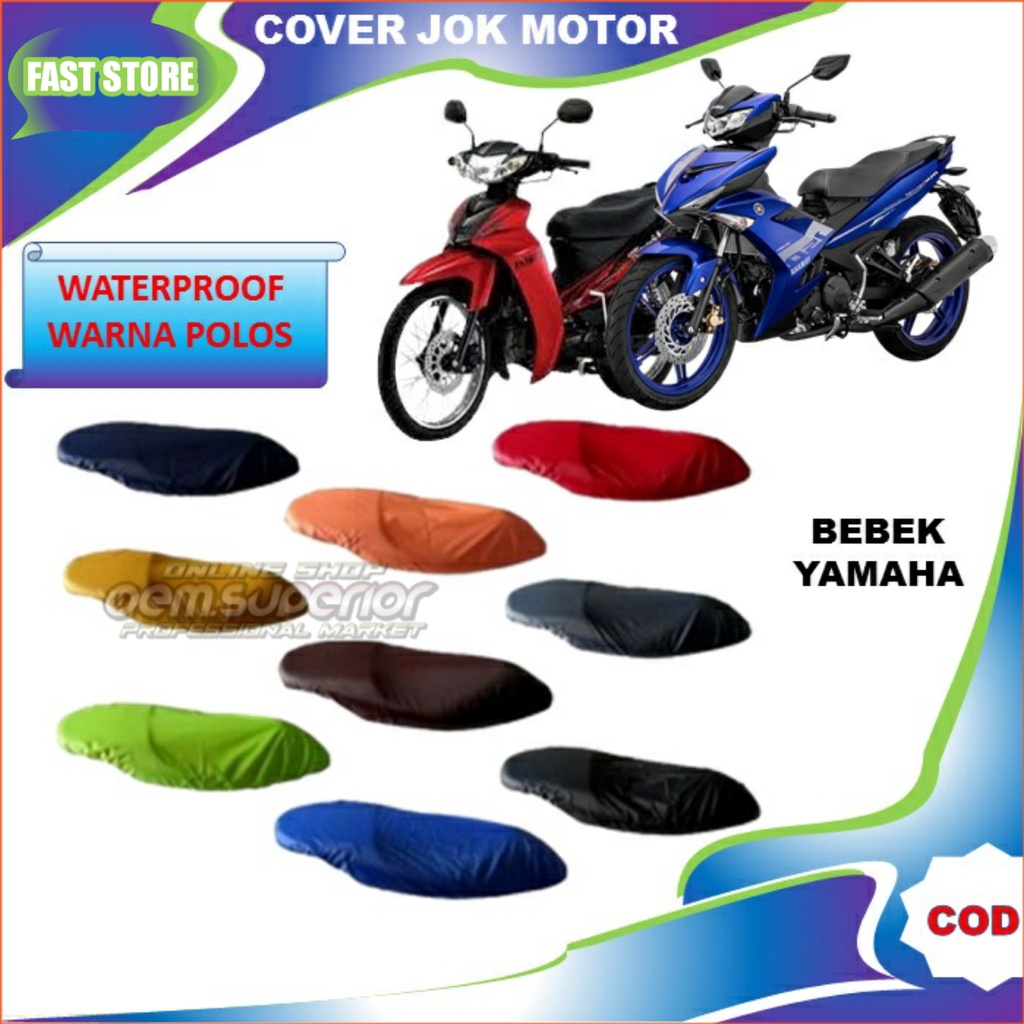 Cover Sarung Penutup Pembungkus Pengaman Pelindung Jok Sepeda Motor Yamaha MX King Jupiter Z1 Z Vega R ZR Murah berkualitas Anti Air Waterproof / Terbaru / Terlaris / Cod