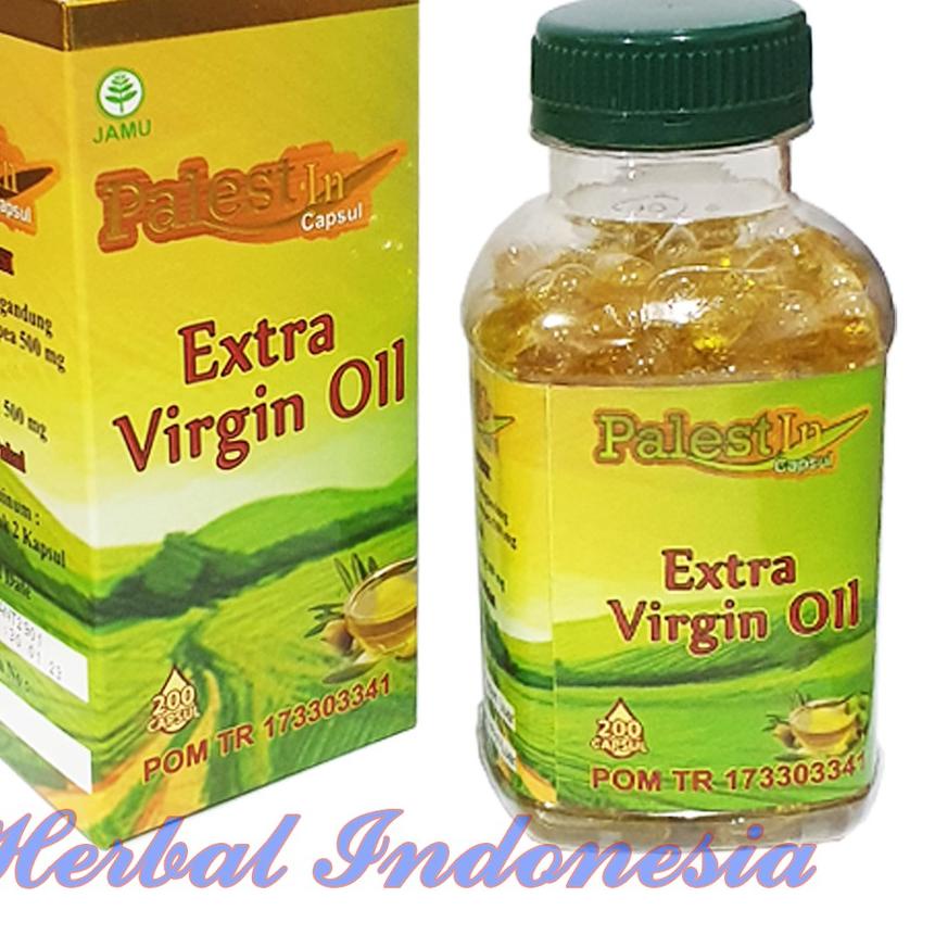 ☁ Minyak Zaitun PalestIn 200 kapsul | Extra Virgin Oil 200 ♪