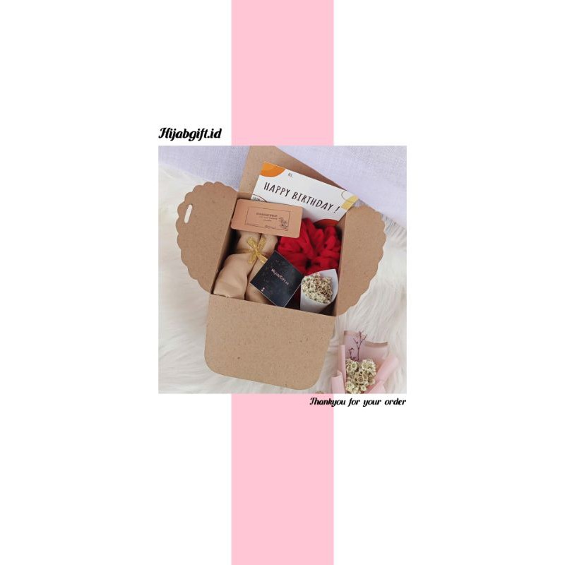 

Hampers/Giftbox kado ultah, wedding, anniversary, graduation custom