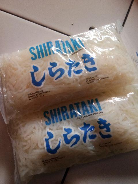 Mie Shirataki Biru (Wet Shirataki Noodle) 200gr Cocok