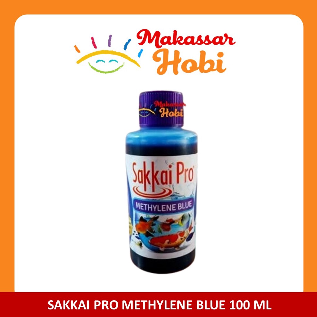 Sakkai Pro Methylene Methyline Metilen Blue Obat Biru Blitz Icht Ikan