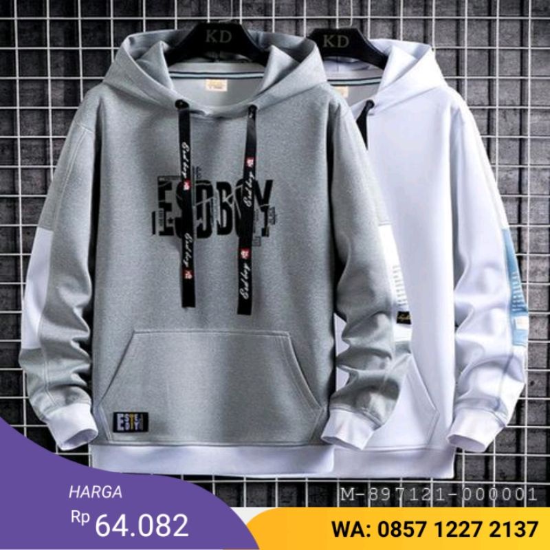 Outerwear Pria Hoodie Esoboy