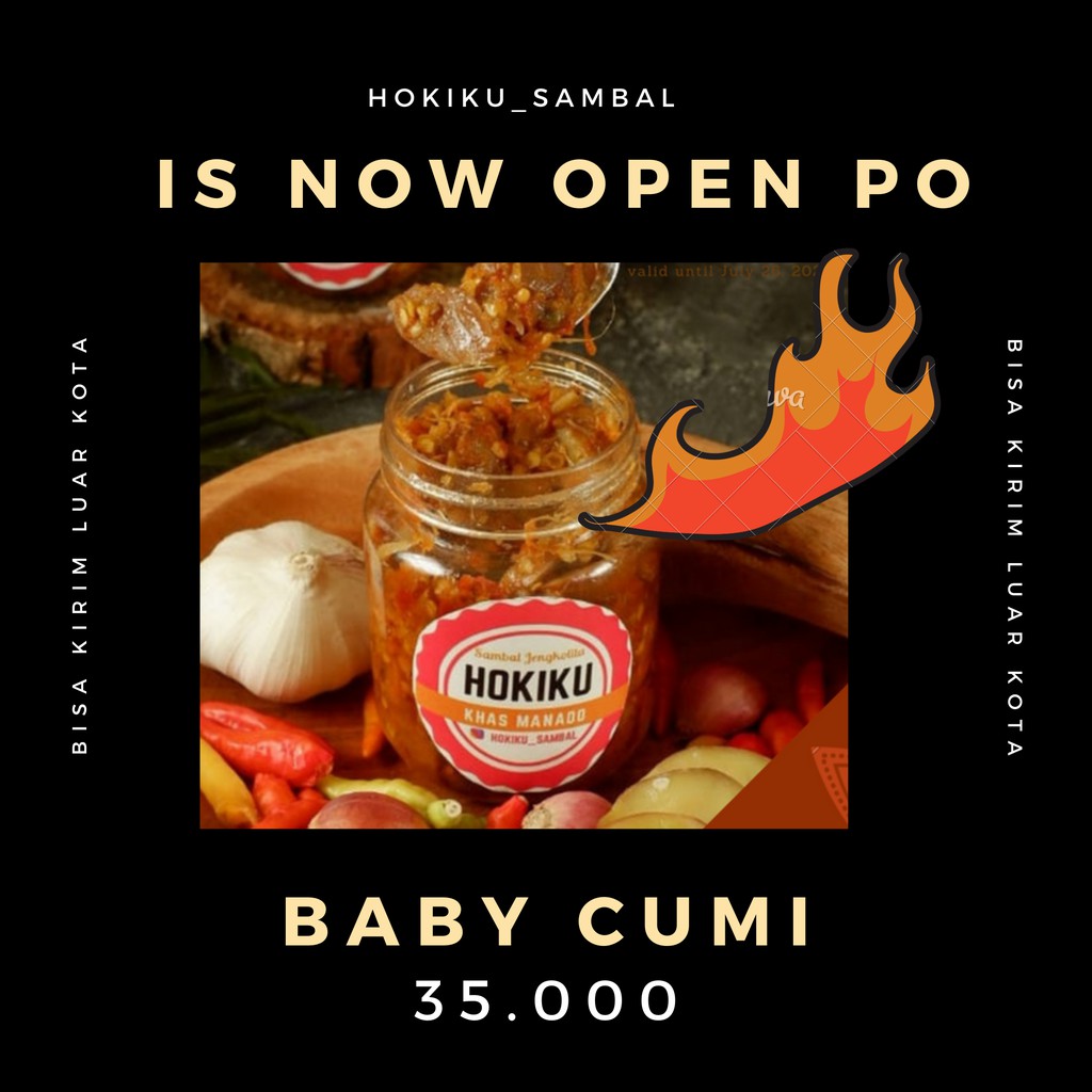 

Hokiku sambal rica khas manado