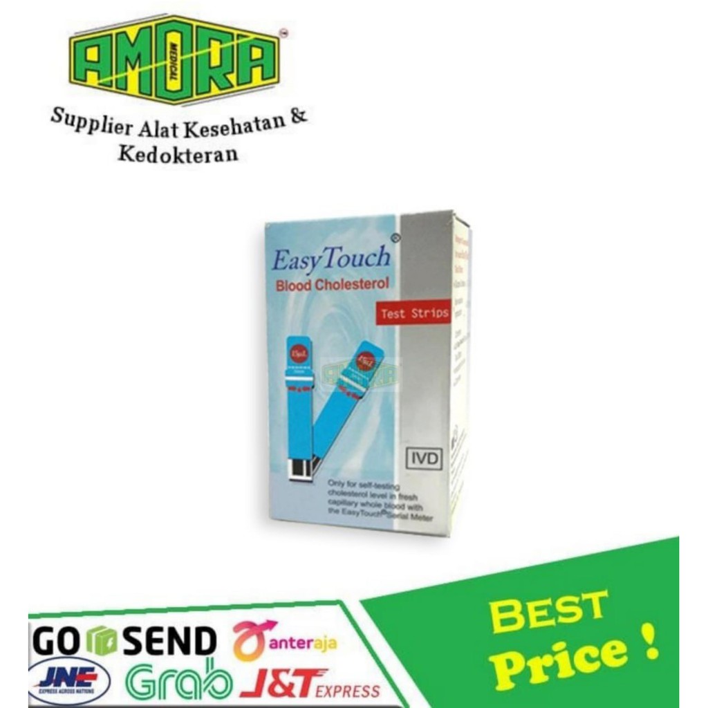 Strip Easy Touch Cholesterol / Jual Strip Refill EasyTouch Kolesterol