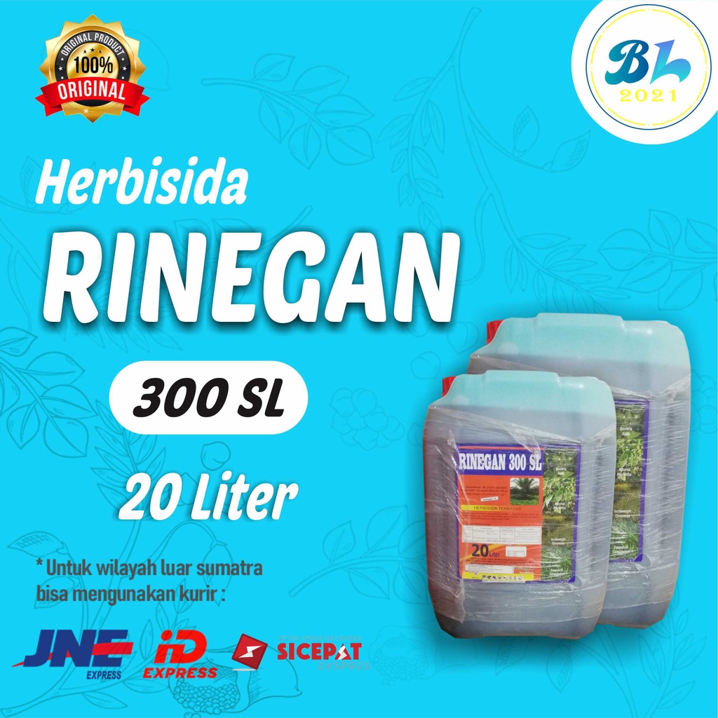 Herbisida Kontak Rinegan 300SL 20Liter - Pembasmi rumput dan gulma