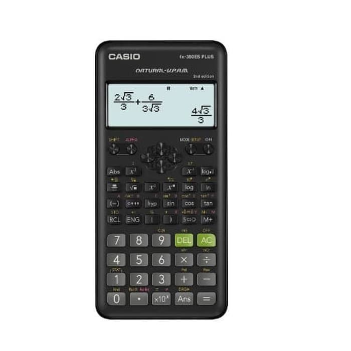

Terlaris Casio Scientific Calculator FX-350ES Plus Elegan