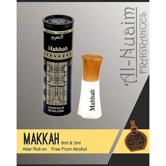 AL NUAIM ATTAR PARFUME MAKKAH 6ML ORIGINAL