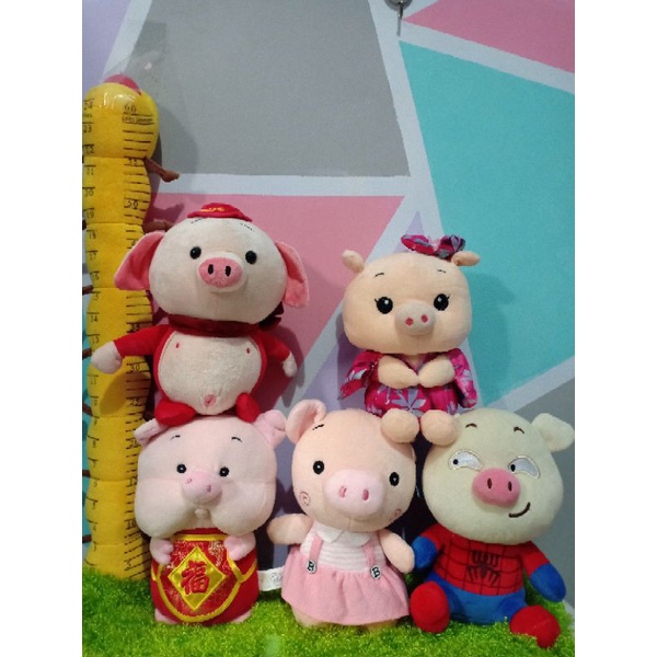 Koleksi Boneka B2 / Pig / Babi Patkai Spiderman Kimono