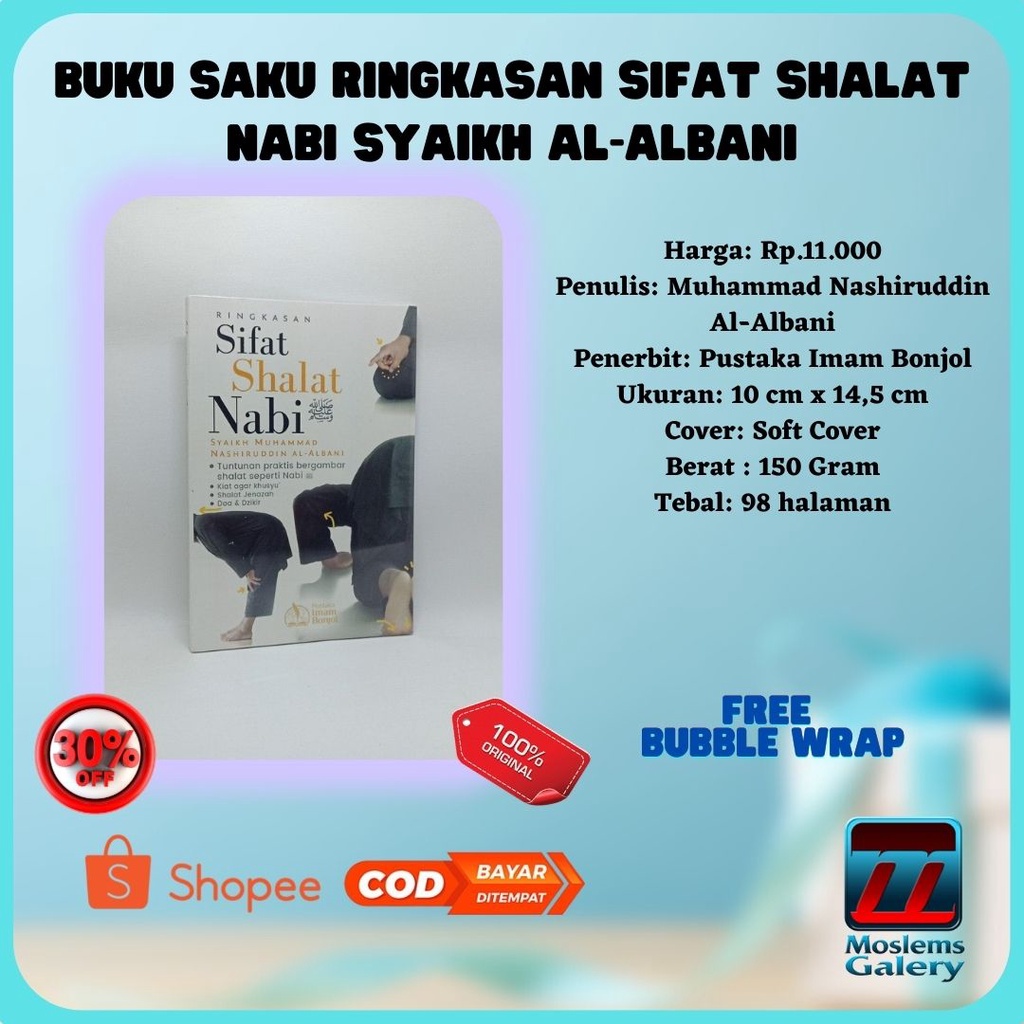 Buku Saku Ringkasan Sifat Shalat Nabi Syaikh Al-Albani