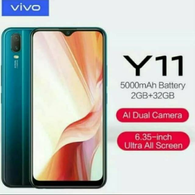 Vivo Y 11 RAM 2GB ROM 32 GB