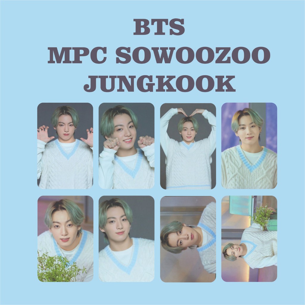 MINI PHOTOCARD BTS SOWOOZOO MEMBER SET