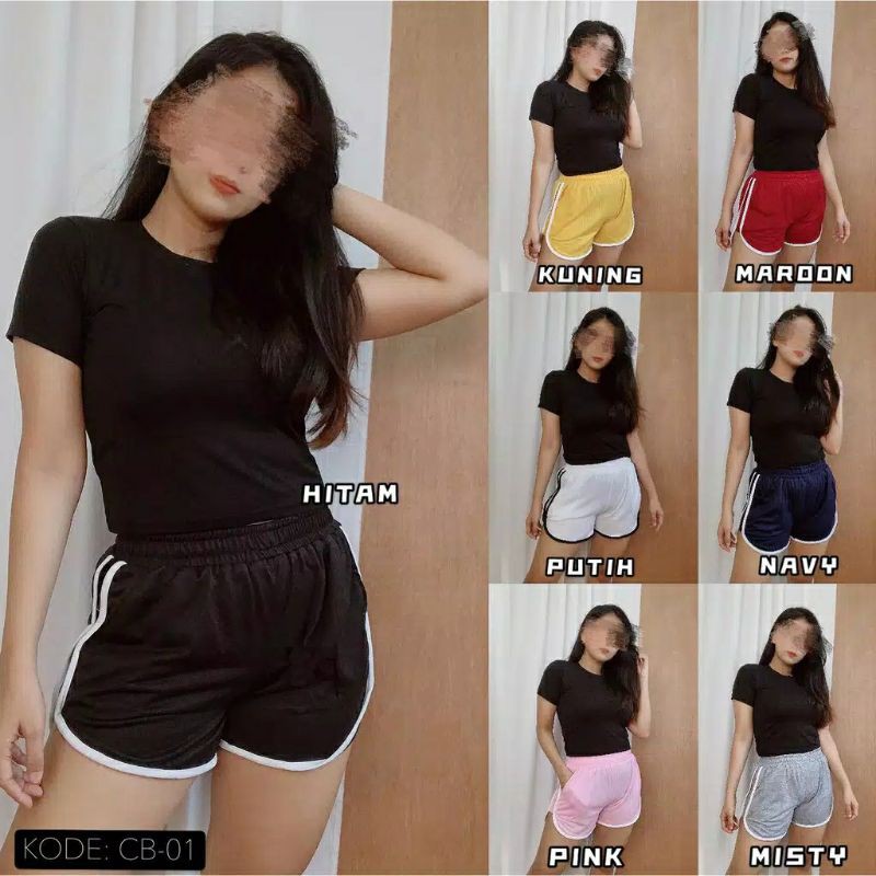 ATET SHOP OFFICIAL | JUICY BABY HOT PANTS (CELANA PENDEK WANITA)