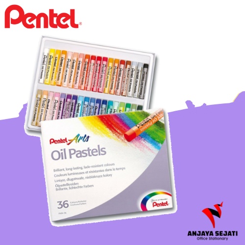 

Oil Pastels | Crayon Pentel 36 Warna