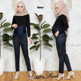  Celana  3R  Celana  Legging Hamil Katun  Stretch  3R  Original 