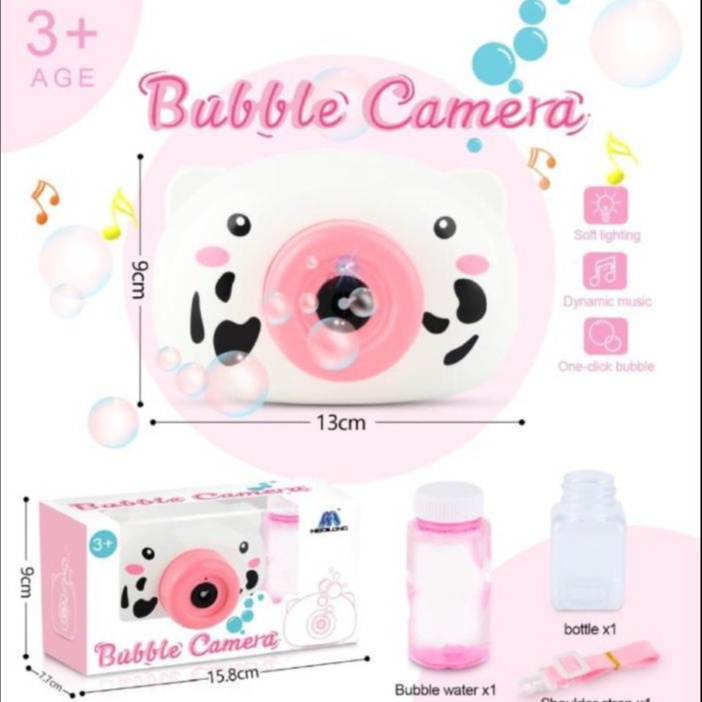 BUBBLE CAMERA ELEKTRIK FREE BUBBLE 628